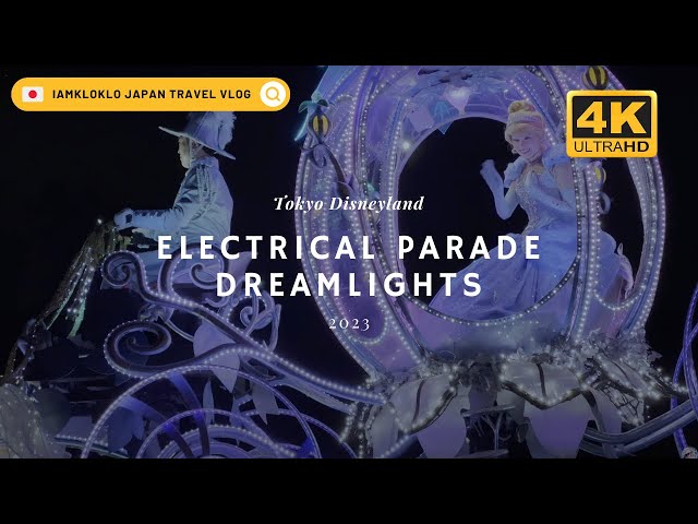 🏰  Tokyo Disneyland Electrical Parade Dreamlights in 4K Full Show Japan | IAMKLOKLO Tokyo Vlog 2023 class=
