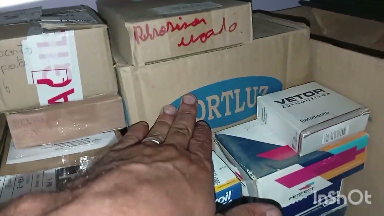 Mostrando um pouco das peças e acessórios já compradas para o projeto do Fusca 76