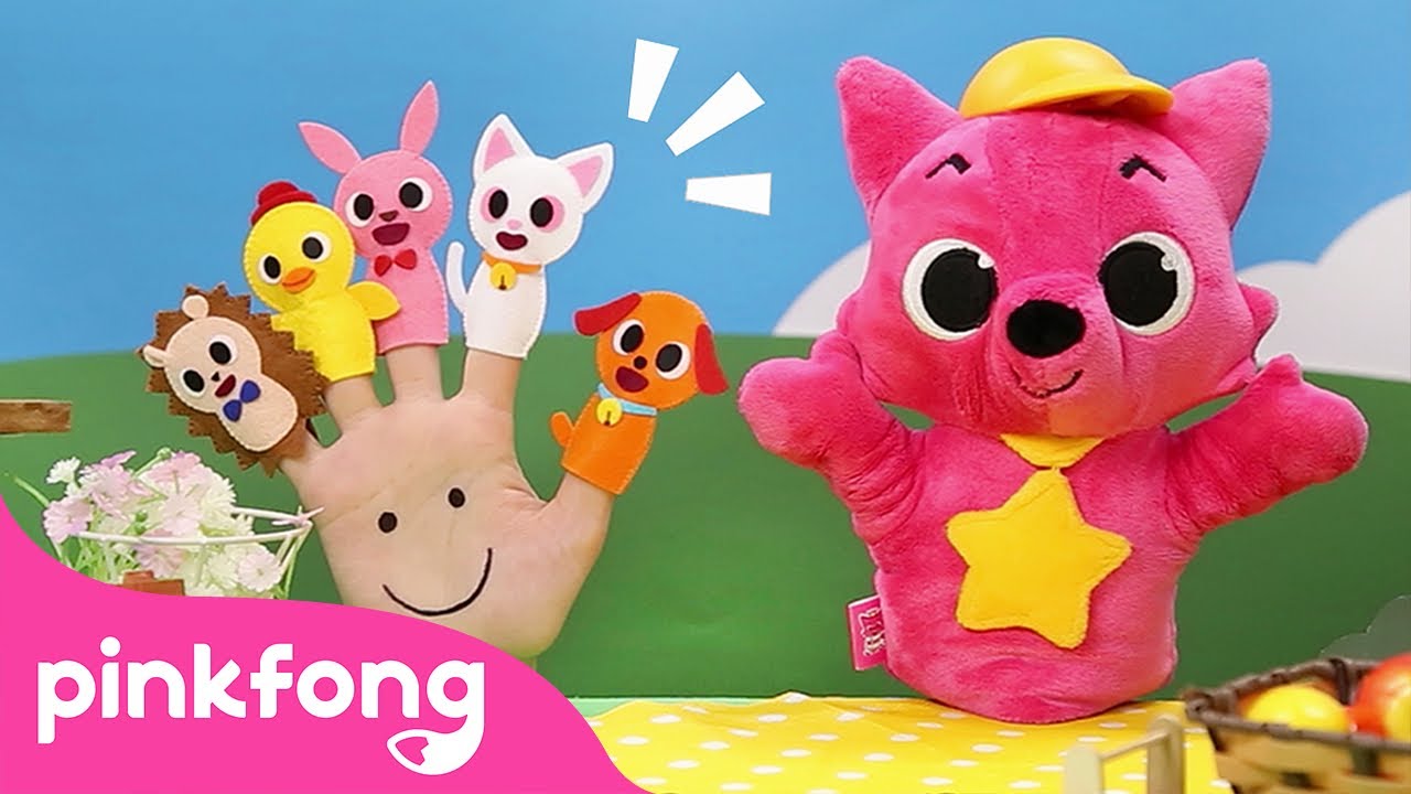 🖐 Família de Dedos dos Bichinhos | Bebê Tubarão | Baby Shark | Pinkfong Canções para crianças