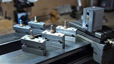 Micro Lathe Quick Change Tool Post