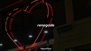 renegade // should've listened to them (tiktok version) Resimi