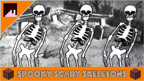 Spooky Scary Skeletons Minecraft Noteblock Tutorial (Spooktober Noteblock Tutorial)