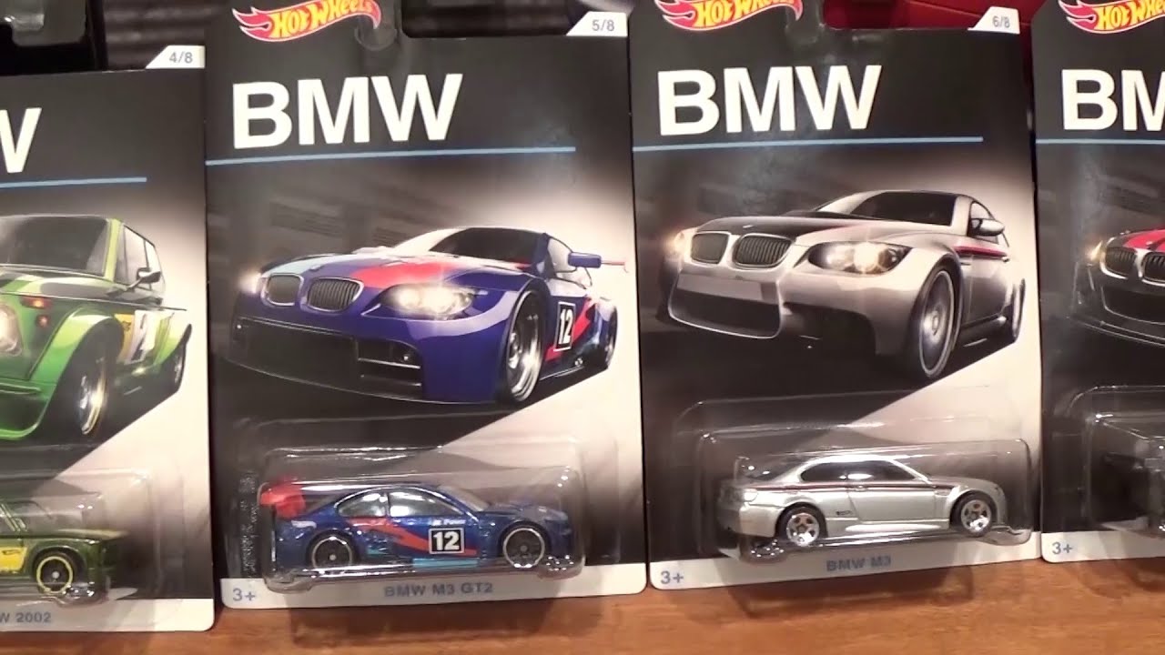 Hot Wheels Trucks and BMW series 2016