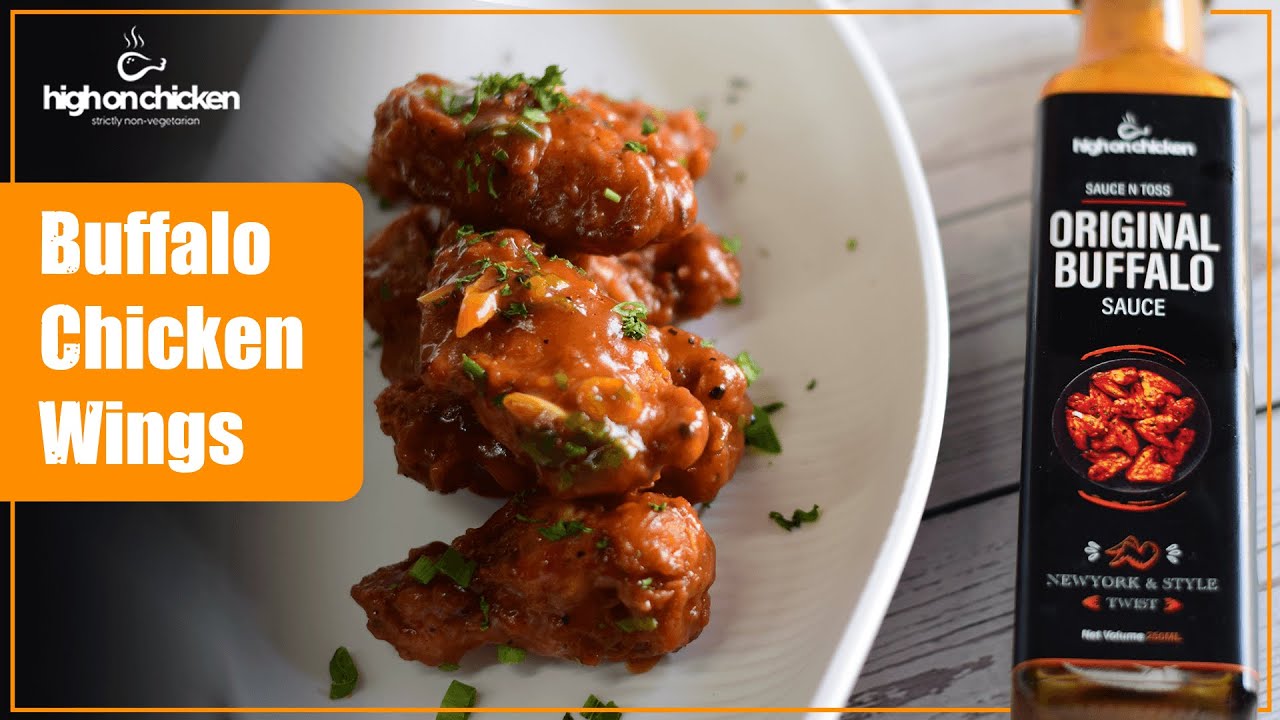 Original Buffalo Chicken Wings Recipe 🍗 15 Minutes Max 🚀 High On