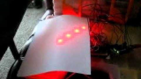 RED of RGB LEDS + TLC5940 + Arduino+ Code from Sypherus Labs