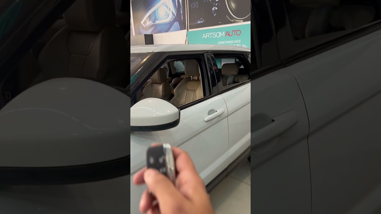 Evoque 2018 - Abertura e Fechamento Vidros Pelo Controle - ArtsomAuto