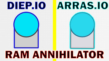 Diep.io vs Arras.io: Annihilator Comparison (Ram Only)
