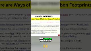 GCSE-Carbon Footprints