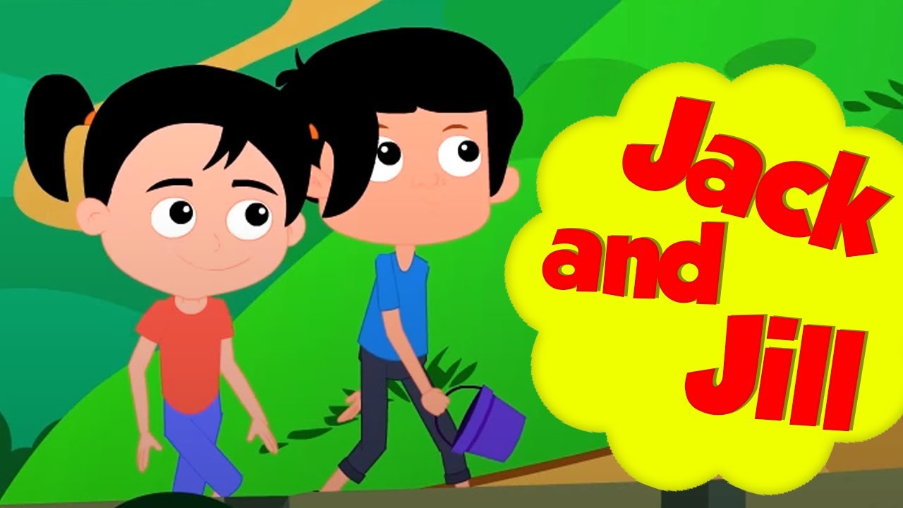 Jack & Jill | Cartoon pour les enfants | Popular Comptine - YouTube