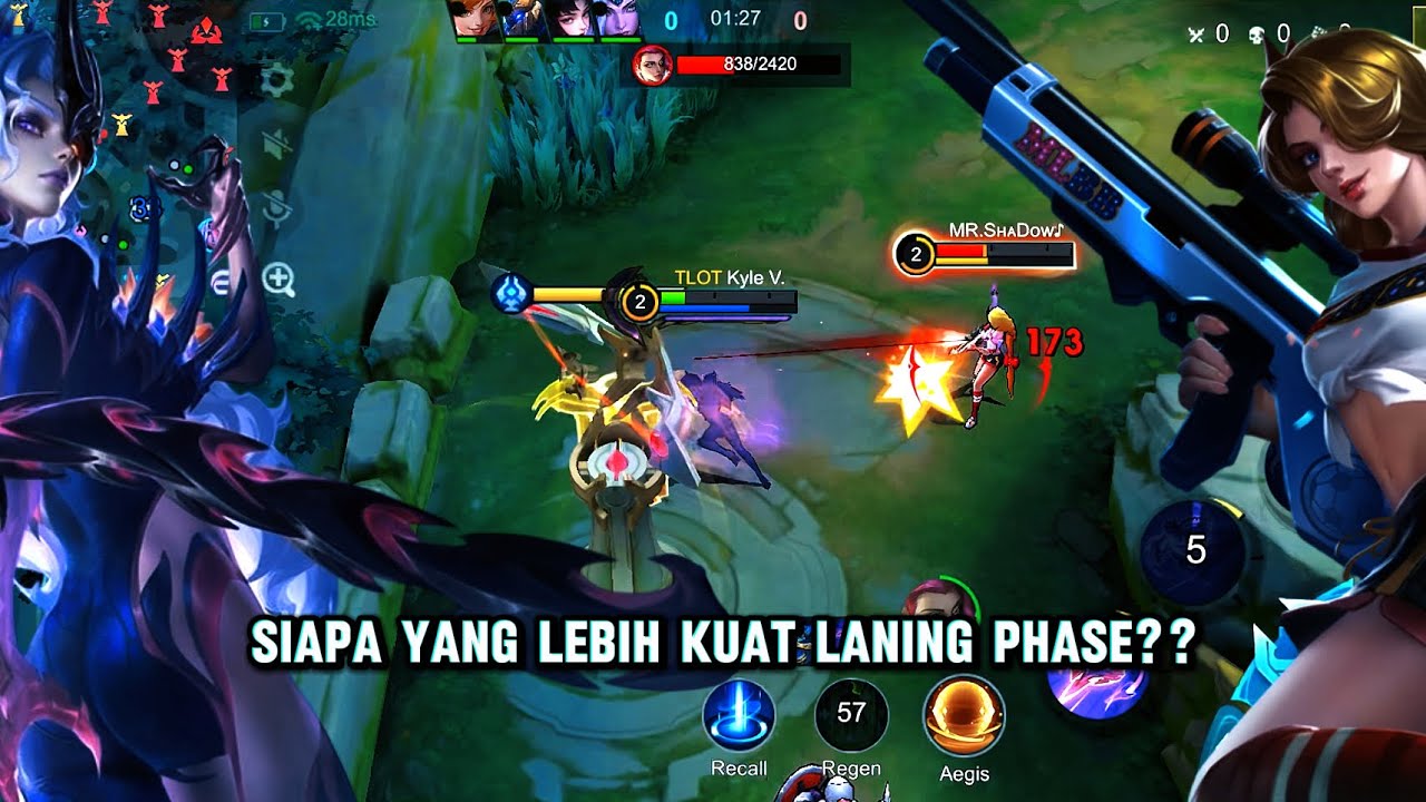 Satu lane sama Lesley?? Kita kasih Paham