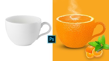 How to Create Orange Fruit Cup Photo Manipulation in Photoshop tutorial#photoshop#JAGFX
