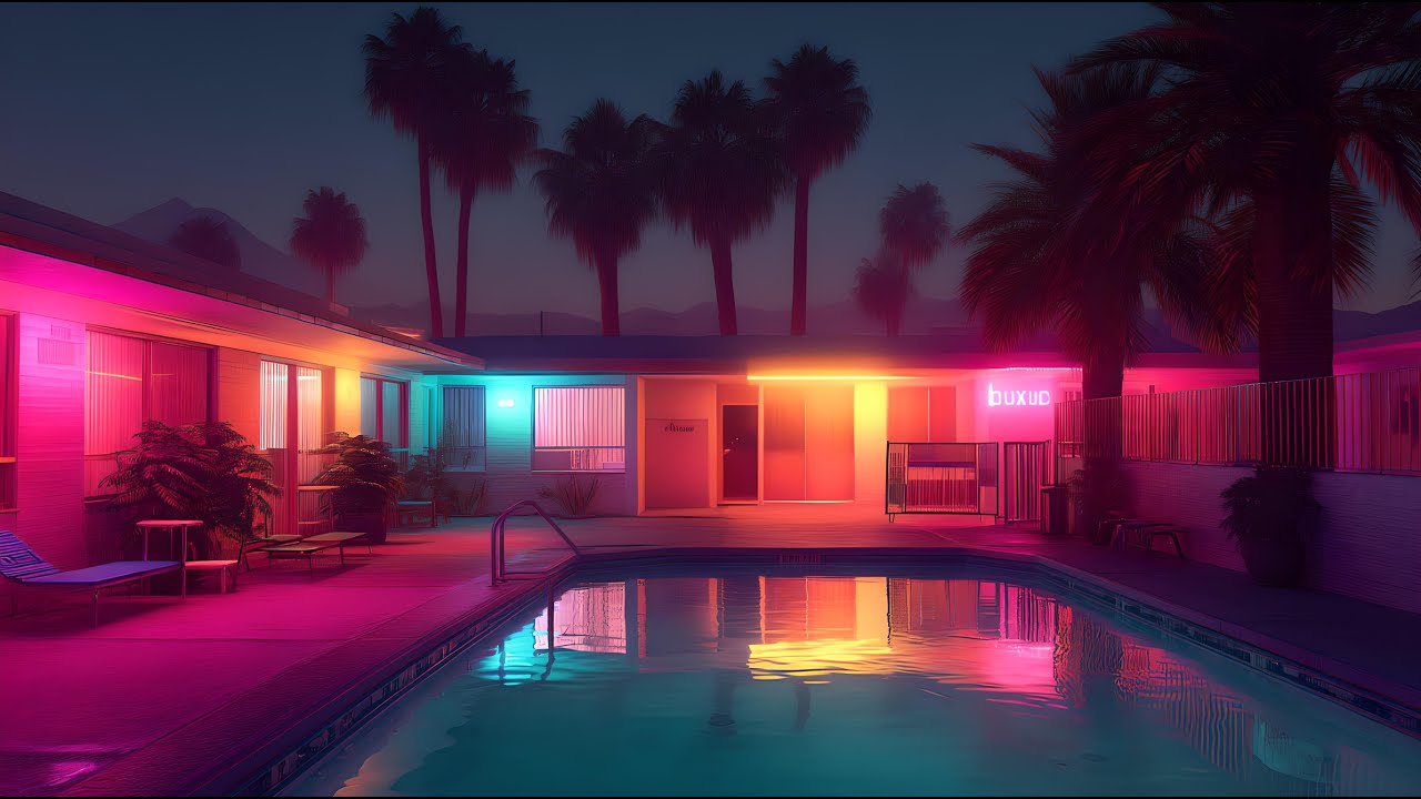 ＢＡＣＫ　ＴＯ　１９８５ [ Synthwave - Retrowave - Dreamwave Mix ] | Neon Poolside Chill