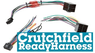 The Crutchfield ReadyHarness pre-wired harness for car stereos | Crutchfield