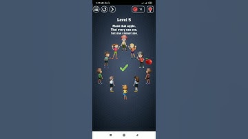 Brain Test-Have guts to pass it? Level 5 Walkthrough