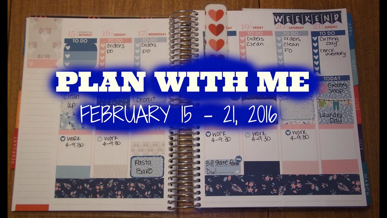 plan with me 2-15 to 2-21, 2016 ECLP Vertical