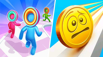 Layer Man 🆚 Coin Rush - 🟠🔮🟠 All Max Levels Mobile Gameplay Android,IOS