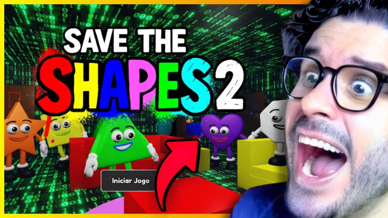JOGUEI A VERSÃO HACKER DE *SAVE THE SHAPES 2*!! NOVO FINAL INCRÍVEL ...