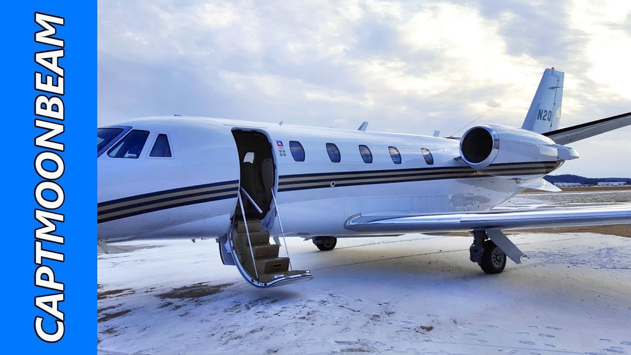 COLD SHOCK, Cessna Citation Flight From Key Largo to Iowa City