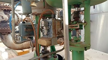 Split Range Control Valve - Pilot and Main Control Valve