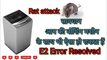 How to Resolved E2 error Realme washing machine #technology #viral #repair #ytshorts #washingmachine