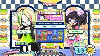 ポップンミュージック] バトルモードで鈴花の担当曲4連奏 [pop'n music