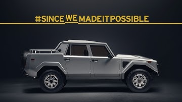 Lamborghini LM002: #SinceWeMadeItPossible