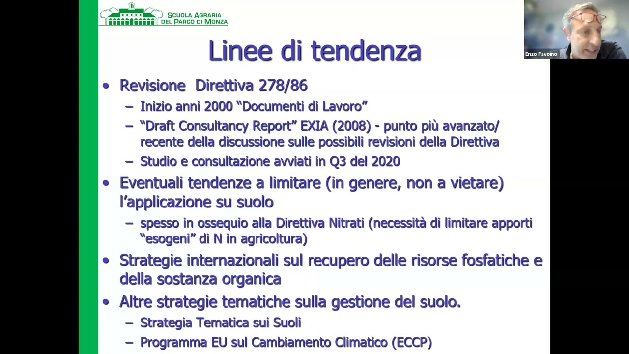 Webinar: La gestione dei fanghi tra economia circolare e incenerimento: dove vanno le strategie UE.