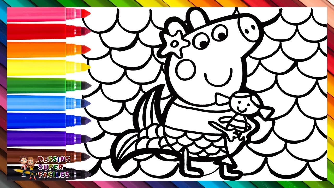 Dessiner Et Colorier Peppa Pig En Sir ne Dessins Pour Les Enfants dessiner-et-colorier-peppa-pig-en-sir-ne-dessins-pour-les-enfants