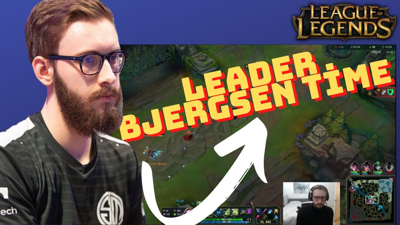 Team Leader Bjergsen having a Funny Moments | LEAGUE OF LEGENDS | LOL