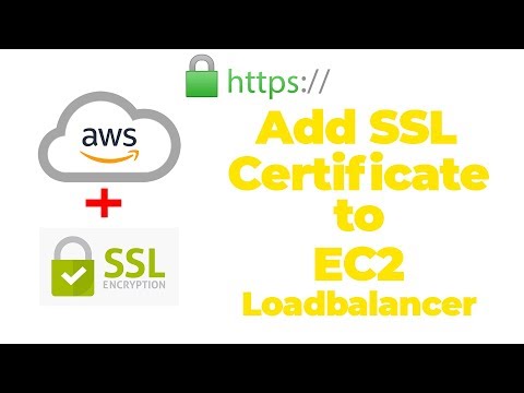 How to Add SSL Certificate to EC2 Load Balancer - Amazon Web Services