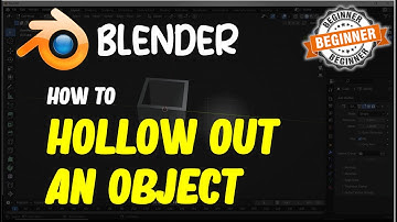 Blender How To Hollow Out An Object