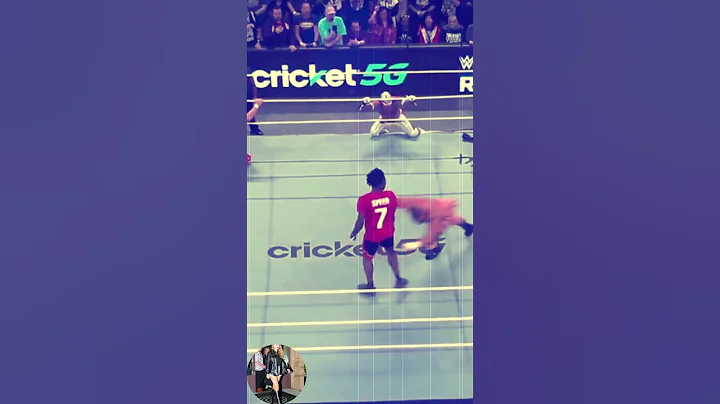 iShowSpeed Unseen Royal Rumble Moment With Bron Breakker 2025 #shorts #news #funny #trending #wwe