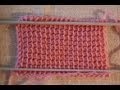 Sploty tunezyjskie nauka (tunisian stitch)