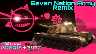 Seven Nation Army Remix - Just Shapes &amp; Beats Animation + World of Tanks Blitz gun sync Mashup