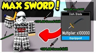 I Unlocked The Final Sword And Best Legendary Stand In Anime Fighting Simulator Roblox Youtube - roblox darkness swords