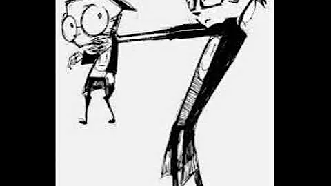 Johnny the homicidal maniac x invader Zim (not ship) Discord- The Living Tombstone \\description\\