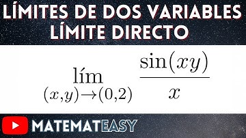 📌 Límites de Dos Variables | Límite Directo. Ejercicio 3