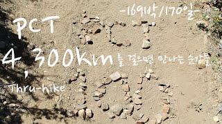 169박/170일 장거리 하이킹 PCT (4300km thru-hiking intro)
