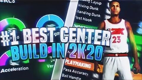 This is the BEST POST SCORER BUILD in 2K20 | BEST CENTER BUILD