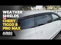 AUSGO Injection Weather Shields for Chery Tiggo 8 Pro Max 2024-Onwards