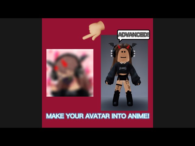 ROBLOX AVATAR to ANIME Pfpsend Me a Screenshot of Your Roblox