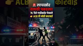 😱 ACB ने पकडताच तलाठ्याने फेकले लाचेचे पैसे(@hidden.nashik )
