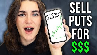 How To Sell Puts On Robinhood For Monthly Income | Options For Beginners