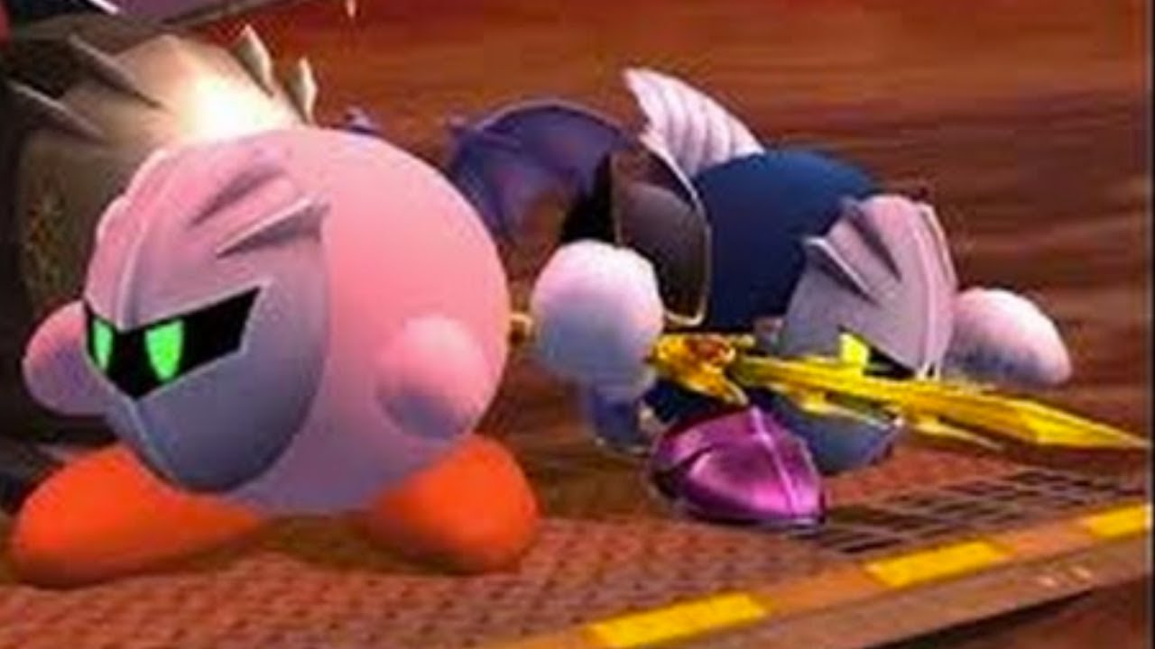 Super Smash Bros. Brawl Kirby vs Meta Knight Gameplay HD - YouTube