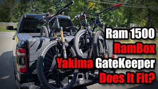 Yakima GateKeeper on Ram 1500 with RamBox - Does it fit? by Dad Tech TV 1,001 views 1 year ago 7 minutes, 16 seconds
