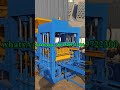 machine poser les parpaings briques blocs de ciment beton automatique block making machine #concrete