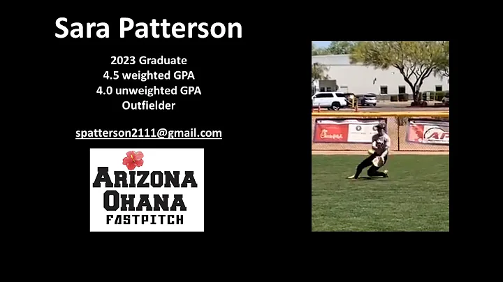Sara Patterson - Outfielder - 2023 - Phoenix, AZ