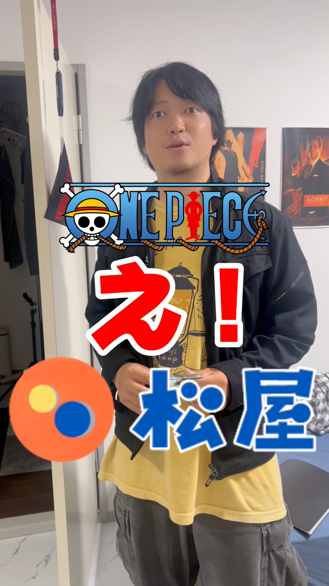 One Piece Collab] Eating at Matsuya and Unboxing the Acrylic Block