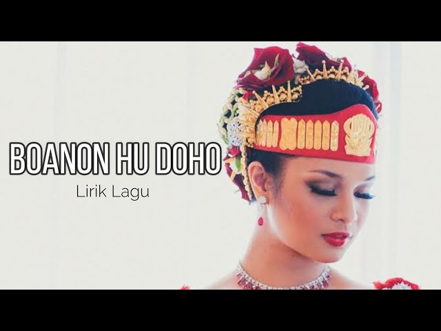 BOANONKU DOHO !! LIRIK LAGU BATAK COVER BY NIA TOBING class=