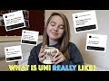 spilling the universitTEA! What is Uni REALLY like? - dating, friendships, workload, gossip...ad